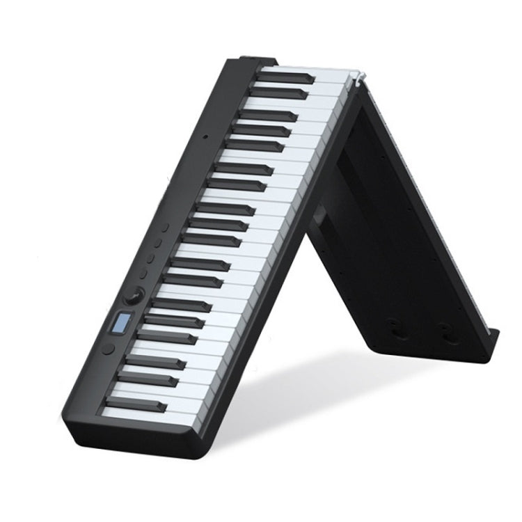 Wersi 88-Key Foldable Portable Electronic Piano Keyboard For Beginners Practice Piano, CN Plug, USB White, USB Black USB Black Black