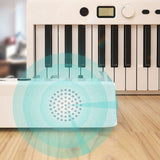 Wersi 88-Key Foldable Portable Electronic Piano Keyboard For Beginners Practice Piano, CN Plug, USB White, USB Black