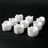 12 PCS/Box LED Candle Electronic Tea Wax Simulation Tears Electronic Candle Light Wedding Decoration Candle Light