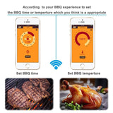 TY530 BBQ Probe Wireless Bluetooth Thermometer Mobile Phone APP Kitchen Food Barbecue Oven Thermometer, Food Temperature Range: -40-100 degree