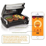 TY530 BBQ Probe Wireless Bluetooth Thermometer Mobile Phone APP Kitchen Food Barbecue Oven Thermometer, Food Temperature Range: -40-100 degree