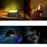 TS-P30 Multifunctional Night Light Alarm Digital Clock with FM Radio & Temperature / Humidity Display & IR Sensor Function, White, Green, Blue, Black, Pink