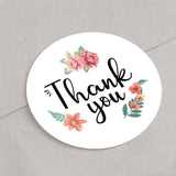 50 PCS THANK YOU Sealing Sticker 12 Thank You Round Sealing Sticker, Thankyou Stickers