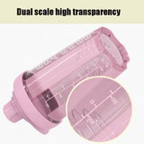 TC-1801 Milkshake Cup Plastic Fitness Sports Water Cup Shaking Cup, Green, Blue, Pink, Beige