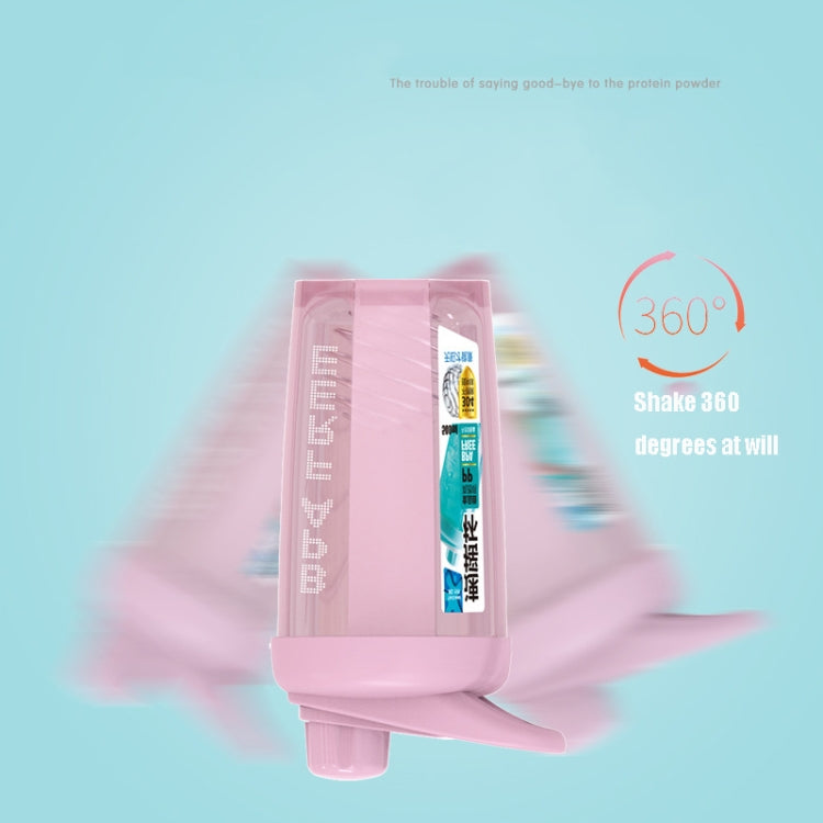 TC-1801 Milkshake Cup Plastic Fitness Sports Water Cup Shaking Cup, Green, Blue, Pink, Beige