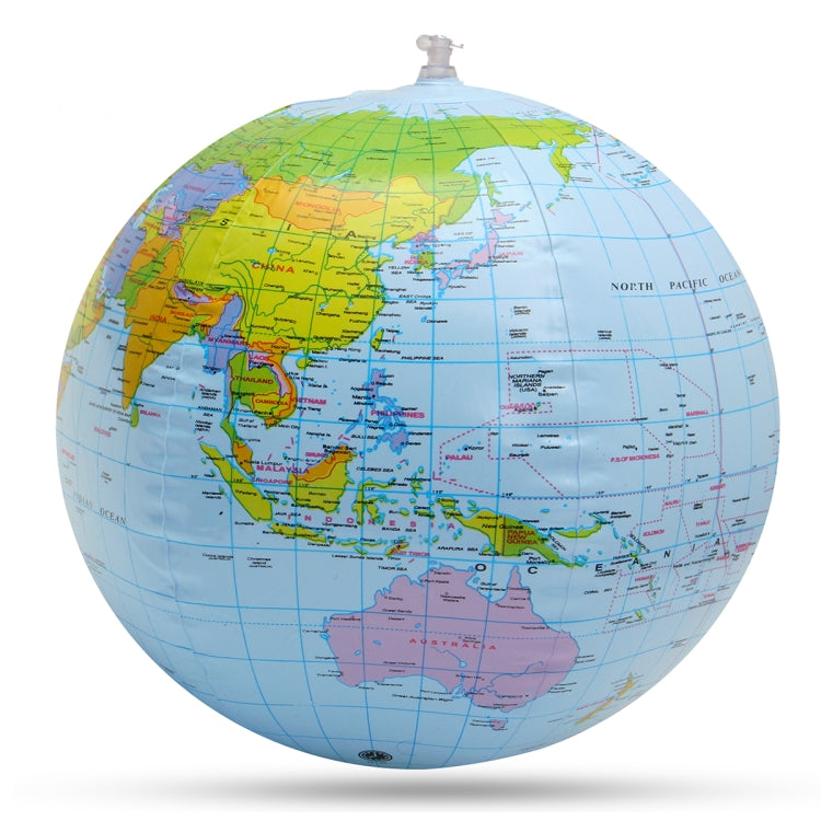30cm Inflatable Globe World Earth Ocean Map Ball Geography Learning Educational Beach Ball Kids Toy home OfficeDecoration, Inflatable Globe Map Ball
