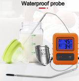 Wireless Food Thermometer Household Touch Screen BBQ Dual-Channel Kitchen Thermometer, TS-TP20