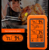 Wireless Food Thermometer Household Touch Screen BBQ Dual-Channel Kitchen Thermometer, TS-TP20