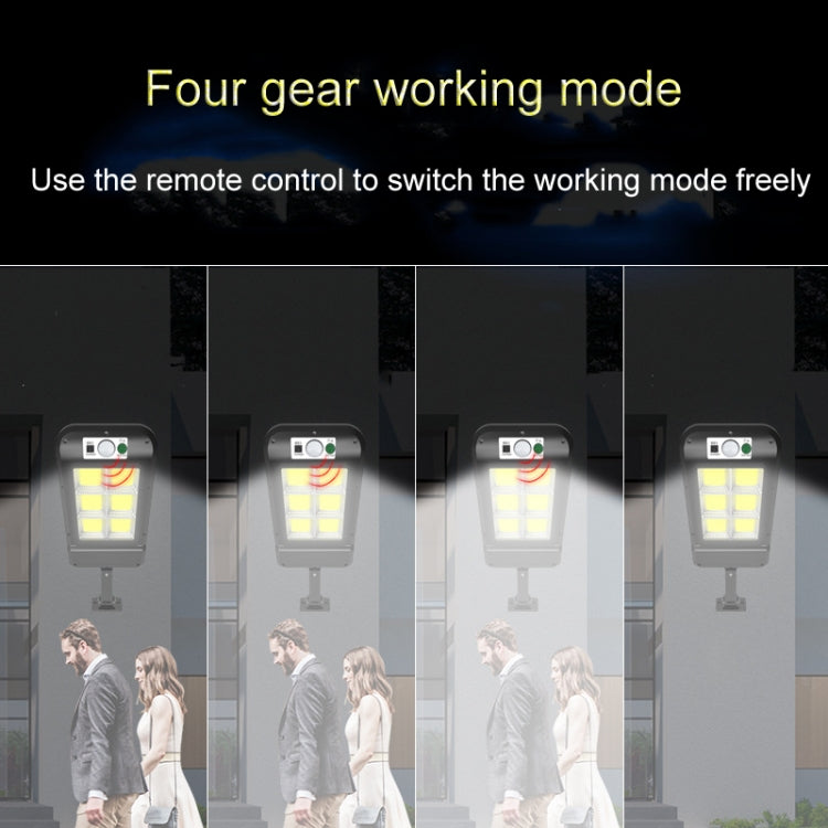 Solar Wall Light Outdoor Waterproof Human Body Induction Garden Lighting Household Street Light, 6 x 20LED, 4 x 32LED, 8 x 16LED, 6 x 25COB, 4 x 40COB, 8 x 20COB, 6 x 20LED With Remote Control, 8 x 16LED With Remote Control, 4 x 32LED With Remote Contr...