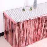 5 PCS 1 x 2m Light Rain Silk Curtain Holiday Party Decoration Photo Background Wall Decoration, Golden, Red, Blue, Green, Rose Red, Light Pink, Light Blue, Silver, Rose Gold