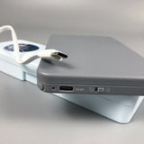 Rechargeable Writing Board Calculator Portable Multi-Function LCD Student Handwriting Board, Gray