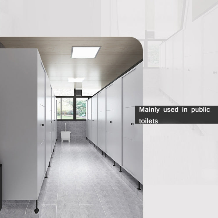 Toilet Red & Green Display Door Lock Public Toilet Stainless Steel Bolt Lock, Indicating lock With Handle