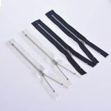 100 PCS No.3 Metal Copper Zipper Pants Placket Zipper, 8cm, 9cm, 10cm, 11cm, 12cm, 14cm, 15cm, 16cm, 18cm, 19cm, 20cm, 25cm