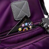 Waterproof Oxford Cloth Handbag Casual Nylon Shoulder Diagonal Bag Female Bag Canvas Bag, Purple, Black, Red, Blue