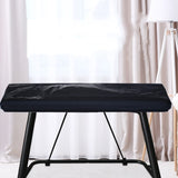 Water-Repellent Opening Electronic Keyboard Cover Oxford Cloth Dust Cover Drawstring Keyboard Instrument Cover, 61 Keys Black 98x42x21cm, 88 Key Black 124x49x36cm