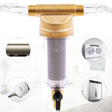 Home Kitchen Tap Water Backwash Copper Pre-Filter Whole House Water Purifier Filter, Water Backwash Copper Pre-Filter