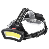 TG-TD123 Large Floodlight C0B Head-Mounted LED Rechargeable Multifunctional Outdoor Camping Fishing Light Flashlight Default Title