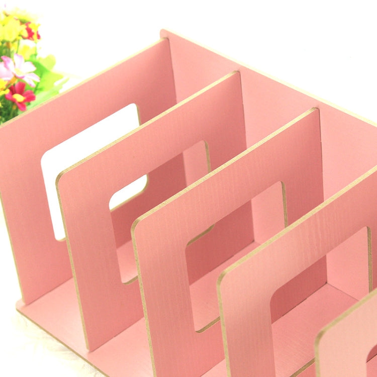 Cd01 Home Multifunctional Storage DIY Creative CD Rack Wooden DVD Rack Student Bookshelf, DVD Rack