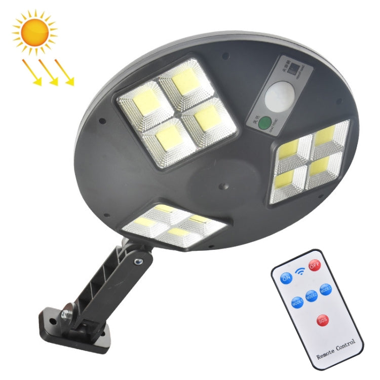144 COB Solar Human Body Sensor Street Light Garden Wall Light with Remote Control Outdoor Security Light Default Title