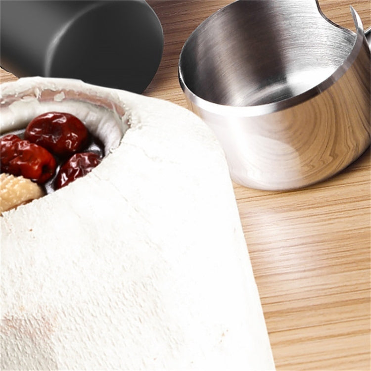 304 Stainless Steel Coconut Opener Tool Coconut Shell Shaving Tool Set, 3 in 1 Coconut Opener, 2 in 1 Coconut Opener