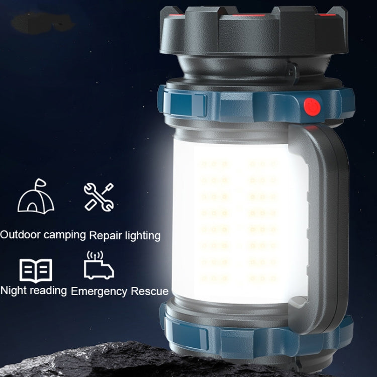 LED Mountaineering Waterproof Patrol USB Charging Flashlight with Power Bank Function, 4800mAh