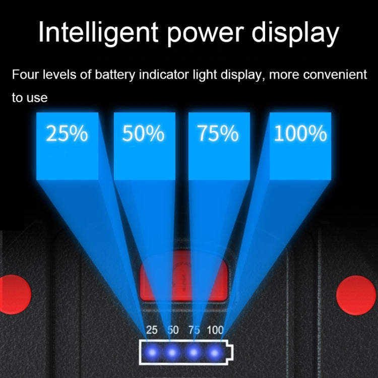 LED Mountaineering Waterproof Patrol USB Charging Flashlight with Power Bank Function, 4800mAh