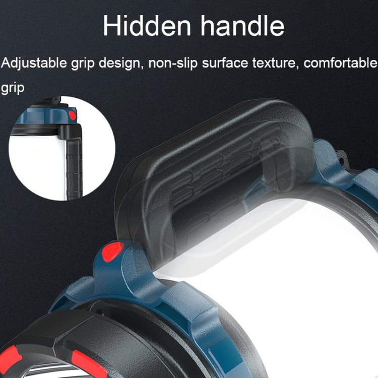 LED Mountaineering Waterproof Patrol USB Charging Flashlight with Power Bank Function, 4800mAh