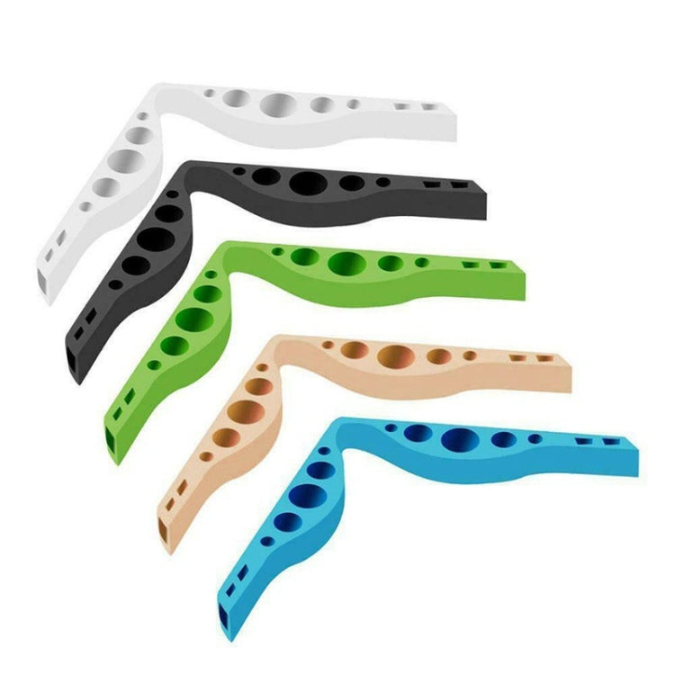 10 PCS Mask Nose Clip Bridge Wear Glasses Anti-Fog Sealing Silicone Strip, Random Color Delivery, Mask Nose Clip Mask Nose Clip