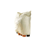 2 PCS Winter Plant Freeze Protection Cover Non-Woven Anti-Bacterial Tree Cover, 100x80cm Shrink Buckle, 180x120cm Zipper 180x120cm Zipper