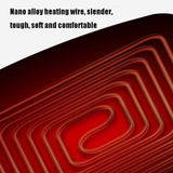 Smart Charging Vibration Massage Infrared Heating Warm Palace Belt, Pink, White