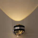 Up Down Wall Lamp LED Modern Indoor Hotel Decoration Light Living Room Bedroom Bedside TV Background Lamps, 2w (warm white), 2w (cold white), 6w (warm white), 6w (cold white), warm white, cold white