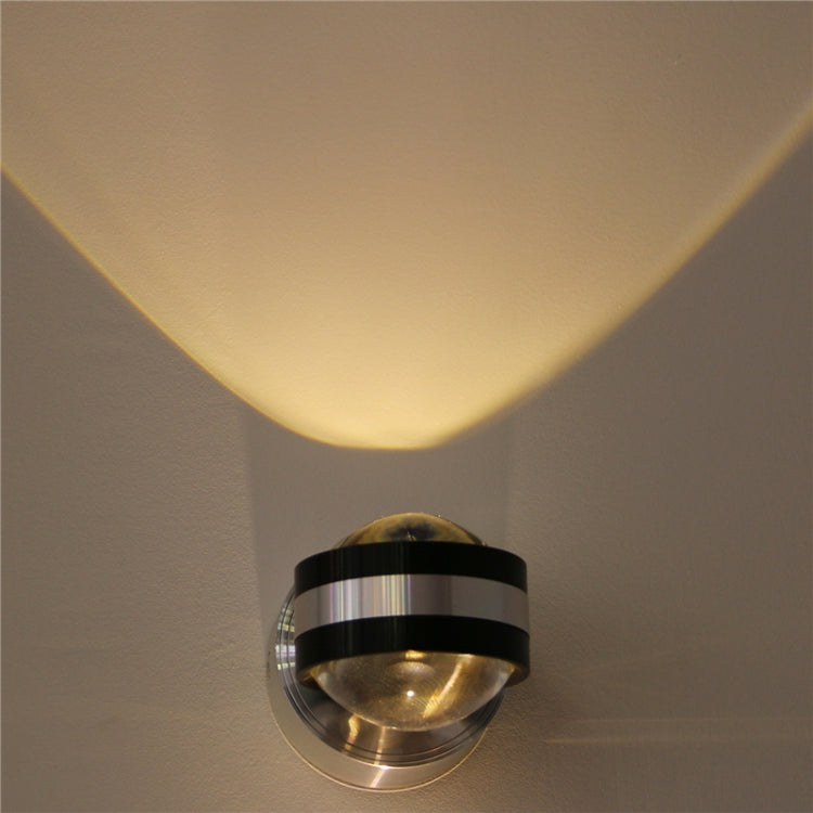 Up Down Wall Lamp LED Modern Indoor Hotel Decoration Light Living Room Bedroom Bedside TV Background Lamps, 2w (warm white), 2w (cold white), 6w (warm white), 6w (cold white), warm white, cold white