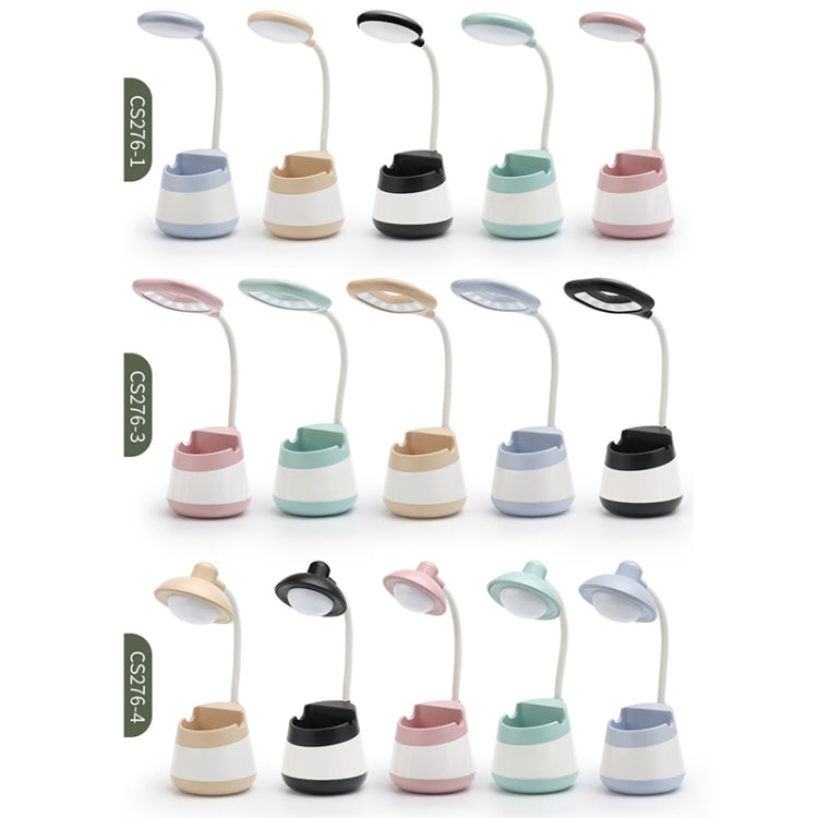 USB Charging LED Desk Light Eye Protection Lamp with Pen Holder and Phone Holder, CS276-1 Pink, CS276-1 Blue, CS276-1 Green, CS276-1 Yellow, CS276-1 Black, CS276-3 Pink, CS276-3 Blue, CS276-3 Green, CS276-3 Yellow, CS276-3 Black, CS276-4 Pink         ...