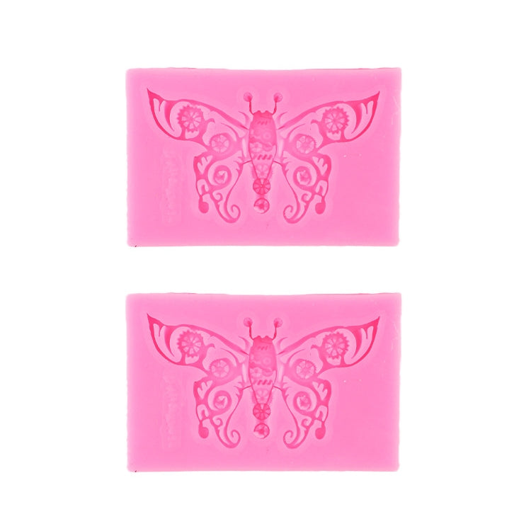 2 PCS Fondant Cake Silicone Mold Hollow Embossed Border Frame Retro Photo Frame Mould 1st 17-149