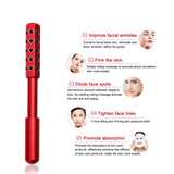 30 Germanium Massage Beauty Stick Roller V-shaped Beauty Instrument Facial Massager Random Colour Delivery, 30 Germanium