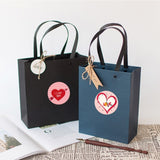 5 PCS Olled Round Valentines Day Heart Gift Decoration Sticker Label, Valentines Day Heart Sticker