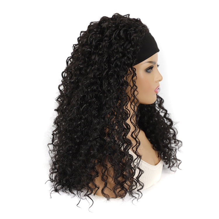 Hairband Wig Headgear Volume Chemical Fiber Wig Headgear, Black Hair Band 1B#O, Stars And Stripes Headband 1B#H, Leopard Headband 1B#G, Flower Hair Band 1B#C, 1B#XC, 4#XK, 27#XB, 33#XG, 613#O, 613#A, 613#G, 613#XC