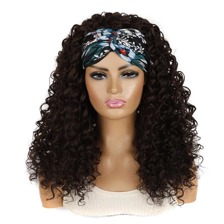Hairband Wig Headgear Volume Chemical Fiber Wig Headgear, Black Hair Band 1B#O, Stars And Stripes Headband 1B#H, Leopard Headband 1B#G, Flower Hair Band 1B#C, 1B#XC, 4#XK, 27#XB, 33#XG, 613#O, 613#A, 613#G, 613#XC 4#XK