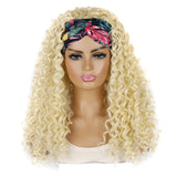 Hairband Wig Headgear Volume Chemical Fiber Wig Headgear, Black Hair Band 1B#O, Stars And Stripes Headband 1B#H, Leopard Headband 1B#G, Flower Hair Band 1B#C, 1B#XC, 4#XK, 27#XB, 33#XG, 613#O, 613#A, 613#G, 613#XC 613#XC