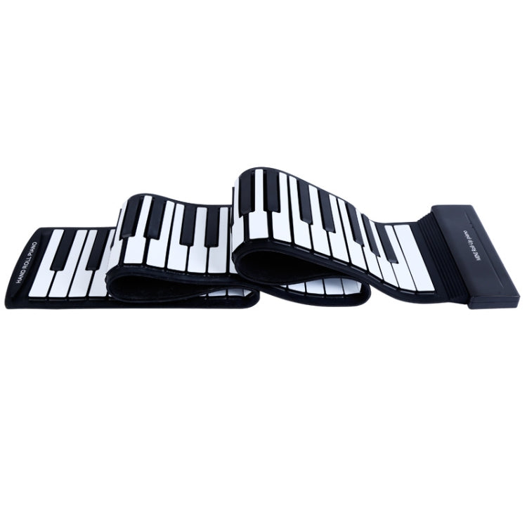 MIDI88 88-Key Hand-Rolled Foldable Piano Professional MIDI Soft Keyboard Simulated Practice Carry-On Folding Electronic Piano, 88-Key
