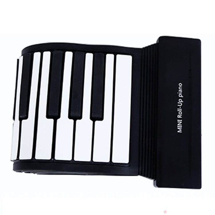 MIDI88 88-Key Hand-Rolled Foldable Piano Professional MIDI Soft Keyboard Simulated Practice Carry-On Folding Electronic Piano, 88-Key