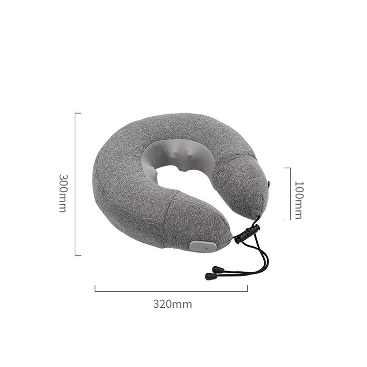 PL60 Neck Massager Cervical Spine Massage Pillow Household Inflatable U-Shaped Neck Pillow, PL60