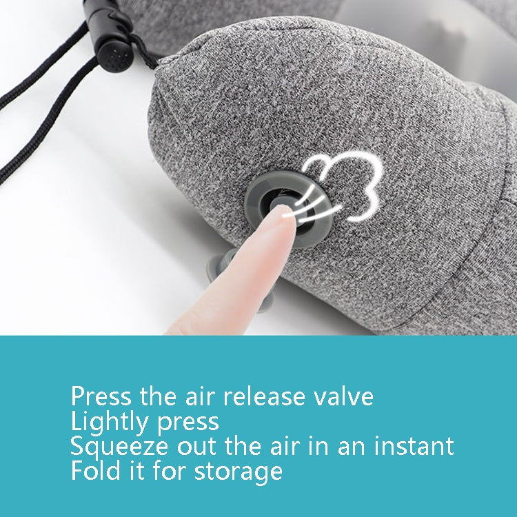 PL60 Neck Massager Cervical Spine Massage Pillow Household Inflatable U-Shaped Neck Pillow, PL60