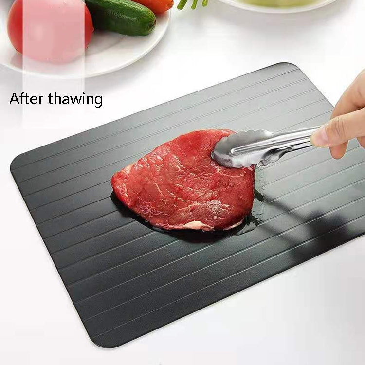 Thawing Plate Frozen Quick Thawing Plate Kitchen Tool Aluminum Alloy Thawing Plate, Small 2mm, Medium 2mm, Large 2mm, Small 3mm, Large 3mm