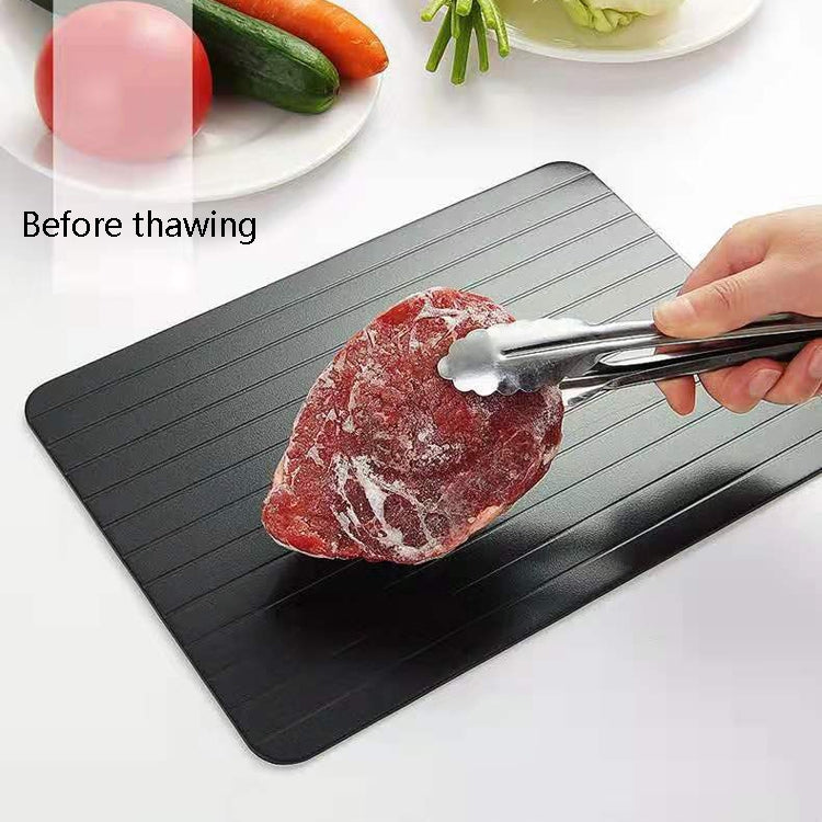 Thawing Plate Frozen Quick Thawing Plate Kitchen Tool Aluminum Alloy Thawing Plate, Small 2mm, Medium 2mm, Large 2mm, Small 3mm, Large 3mm