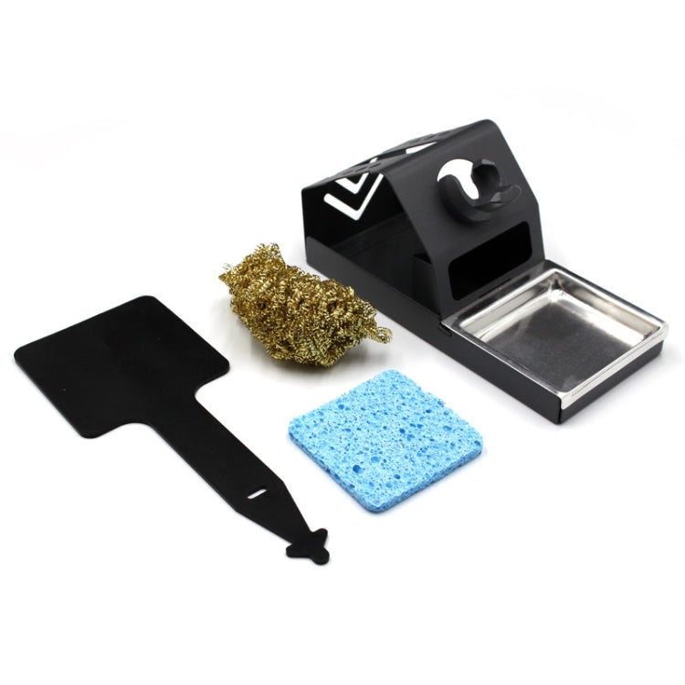 T12 Metal Soldering Iron Stand Electric Soldering Iron Handle Fixed Stand Anti-Static Multi-Function Soldering Iron Stand, T12 T12