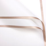 20 Sheets / Pack Phnom Penh Flower Matte Paper Flower Wrapping Paper Bouquet Jelly Film Waterproof Gift Wrapping Paper 58x58cm, Colour: Black, Black, White, Goose Yellow, Pink, Grey, Red Pear, Clearance bBlue, Khaki, Lotus Color, Rose Pink, Light Grey ... White