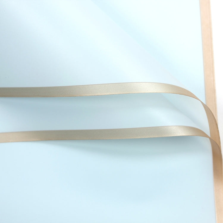 20 Sheets / Pack Phnom Penh Flower Matte Paper Flower Wrapping Paper Bouquet Jelly Film Waterproof Gift Wrapping Paper 58x58cm, Colour: Black, Black, White, Goose Yellow, Pink, Grey, Red Pear, Clearance bBlue, Khaki, Lotus Color, Rose Pink, Light Grey ... Clearance bBlue