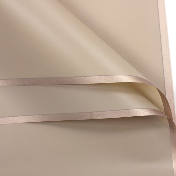 20 Sheets / Pack Phnom Penh Flower Matte Paper Flower Wrapping Paper Bouquet Jelly Film Waterproof Gift Wrapping Paper 58x58cm, Colour: Black, Black, White, Goose Yellow, Pink, Grey, Red Pear, Clearance bBlue, Khaki, Lotus Color, Rose Pink, Light Grey ... Khaki