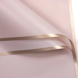 20 Sheets / Pack Phnom Penh Flower Matte Paper Flower Wrapping Paper Bouquet Jelly Film Waterproof Gift Wrapping Paper 58x58cm, Colour: Black, Black, White, Goose Yellow, Pink, Grey, Red Pear, Clearance bBlue, Khaki, Lotus Color, Rose Pink, Light Grey ... Lotus Color